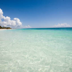 pristine perfect caribbean beach tulum mexico